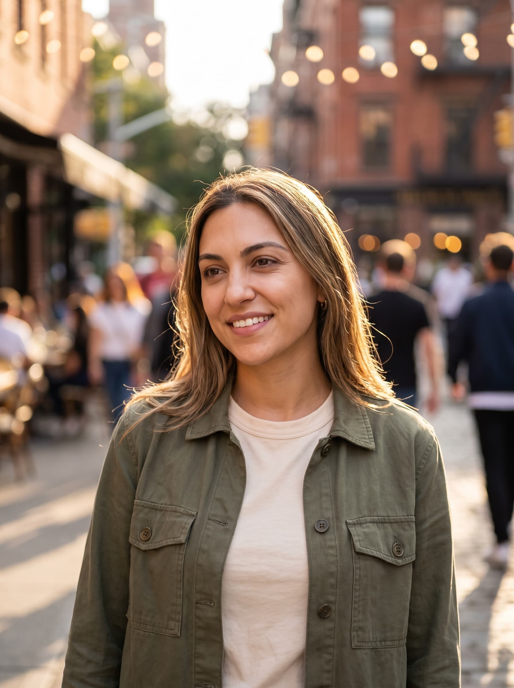 Example of an editorial social media profile picture
