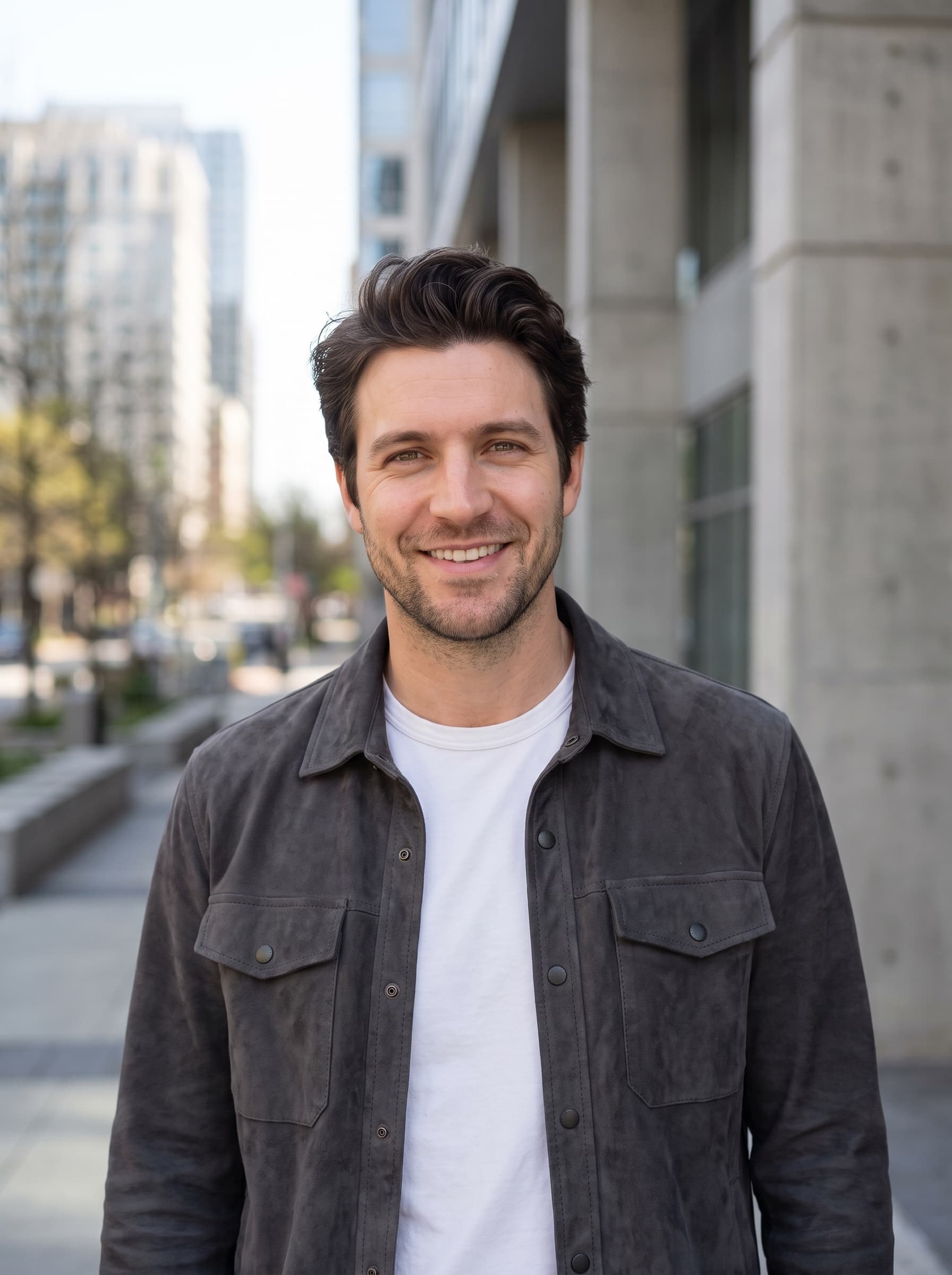 Professional headshot result for Marc